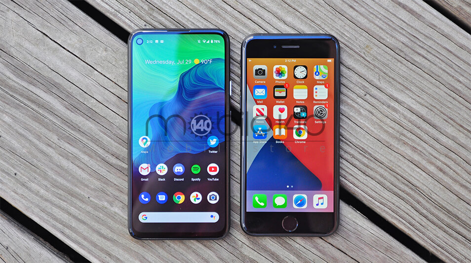 iOS 14 vs Android 11 : Home Screen