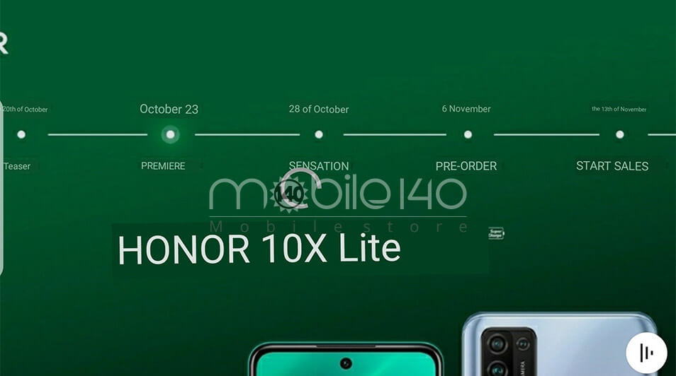 Honor 10X Lite از فردا به طور رسمی وارد بازار می شود