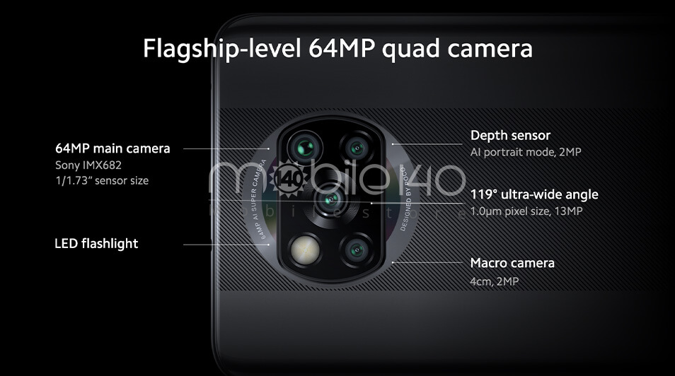 Xiaomi Poco X3 NFC دوربین