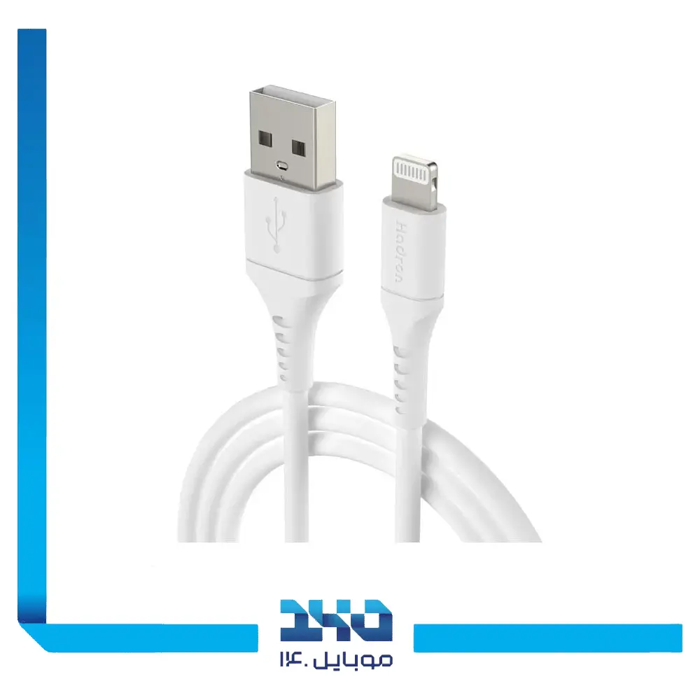 کابل یو اس بی به لایتنینگ هادرون مدل HTC-A-L01- یک متری