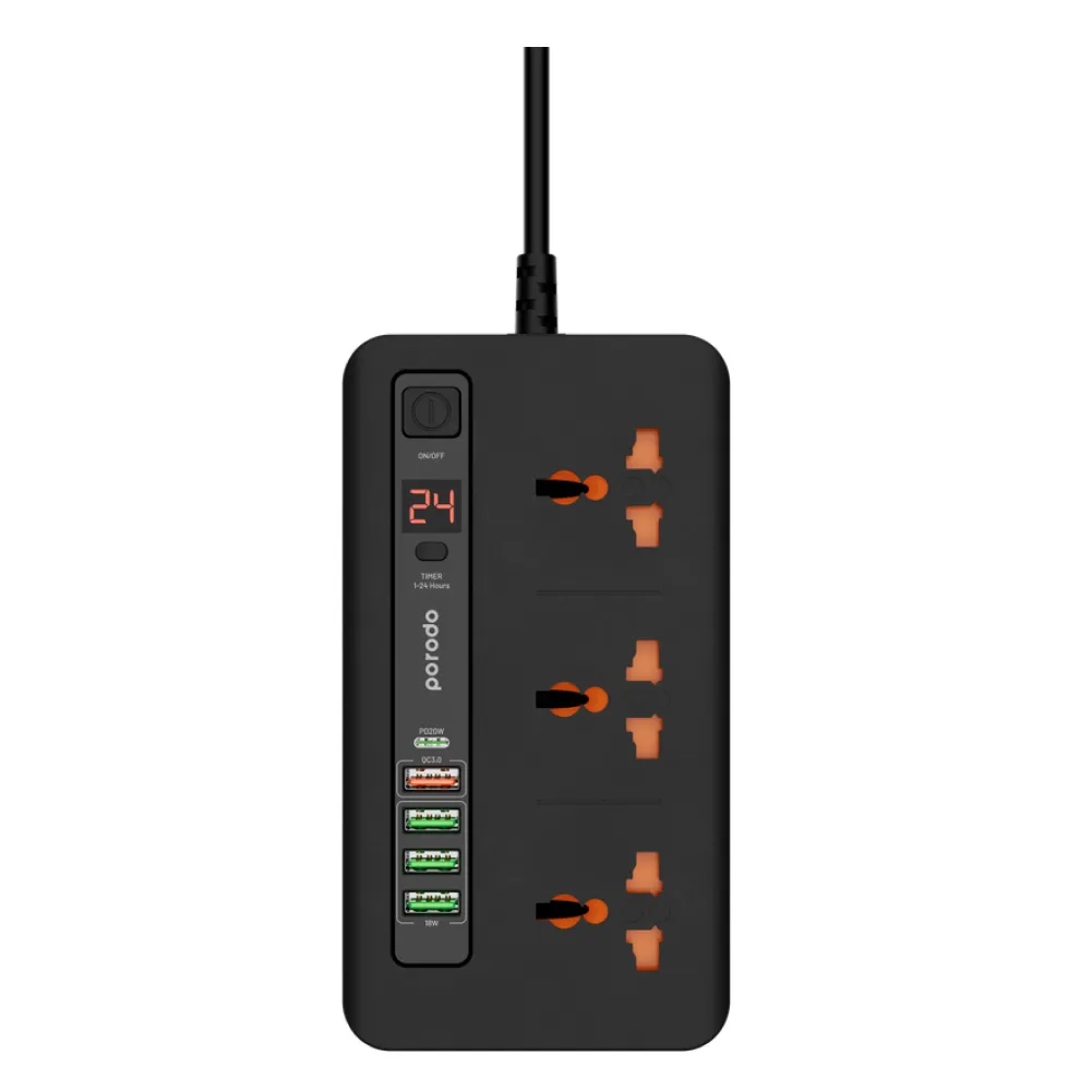 چندراهی برق پرودو مدل FWCH013 چهار پورت