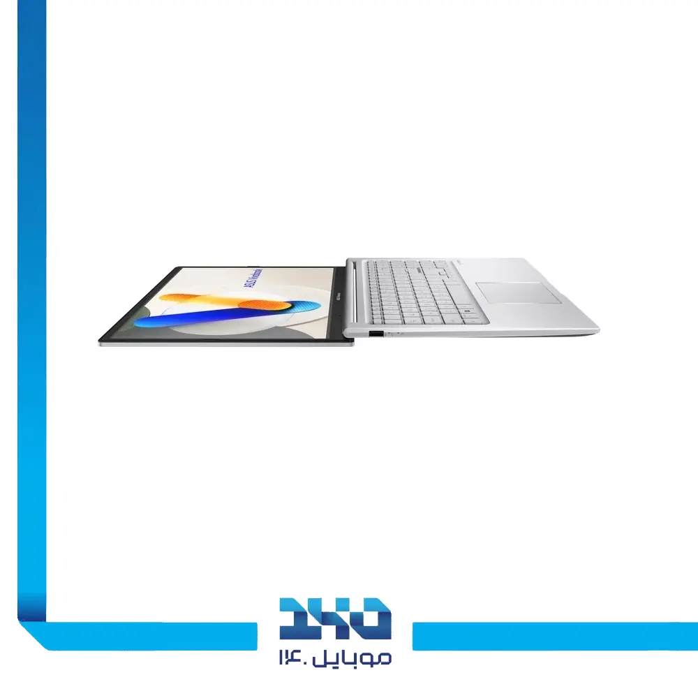 لپ تاپ 15.6 اینچی ایسوس مدل Vivobook 15 R1504VA-NJ166 Core5-120U-8GB-512GB-Intel UHD Graphic