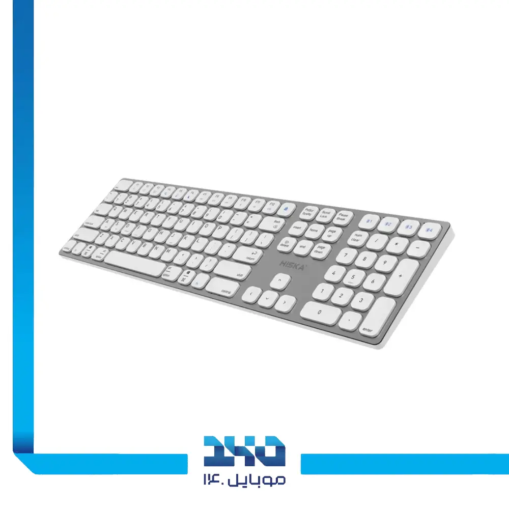 کیبورد بیسیم هیسکا مدل HX-KE245W