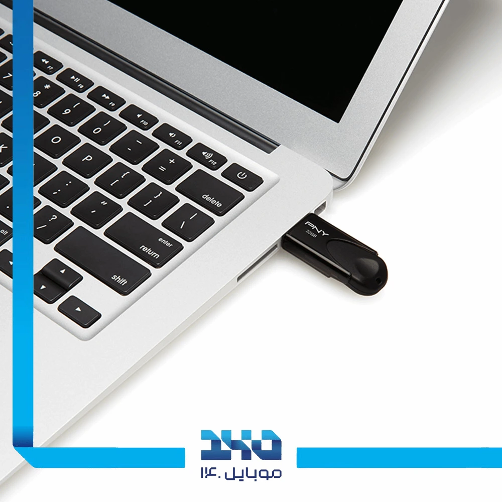 فلش مموری پی ان وای مدل Attache 4 ظرفیت 32 گیگابایت با رابط USB 2.0