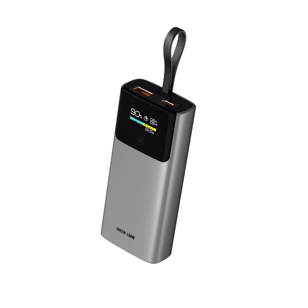 پاوربانک فست شارژ 10000 میلی‌آمپر 20 وات گرین لاین مدل (Voltix)