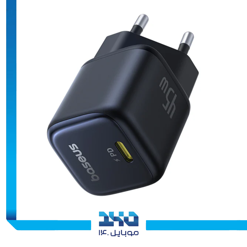 شارژر دیواری 45 وات بیسوس مدل PicoGo