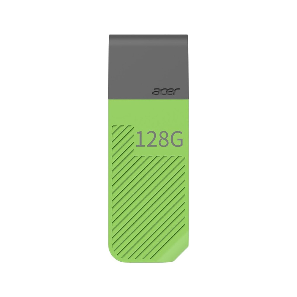 فلش مموری ایسر مدل (UP200) با رابط USB 2.0 ظرفیت 128 گیگابایت سبز