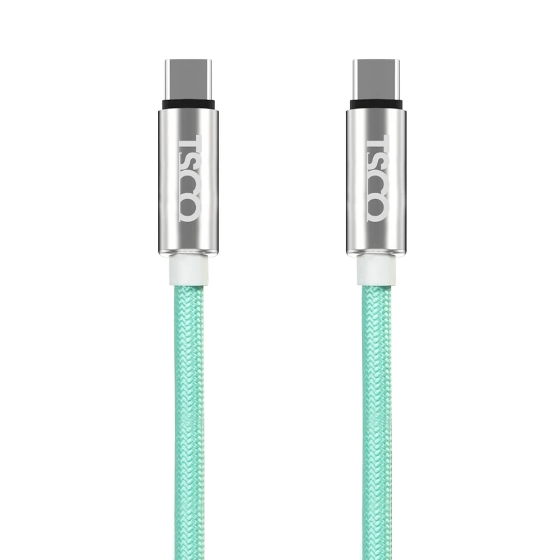 کابل شارژ دو سر USB-C تسکو مدل TCPD 715 طول 1.2 متر