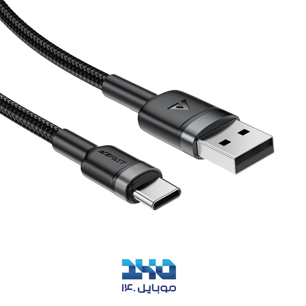 کابل USB-A به USB-C ایس فست مدل C22-04 طول 1.2 متر