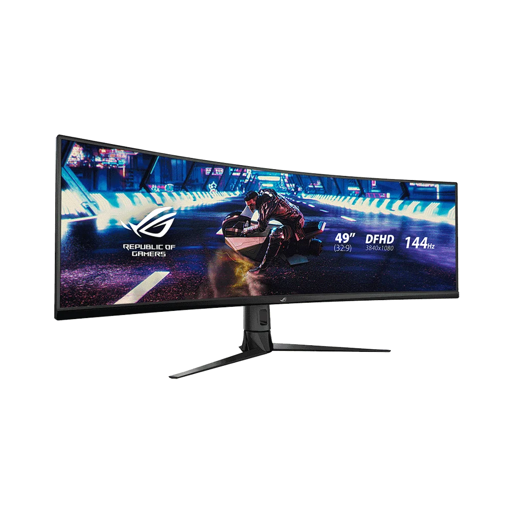 مانیتور گیمینگ خمیده ایسوس 49 اینچ مدل Rog Strix XG49VQ