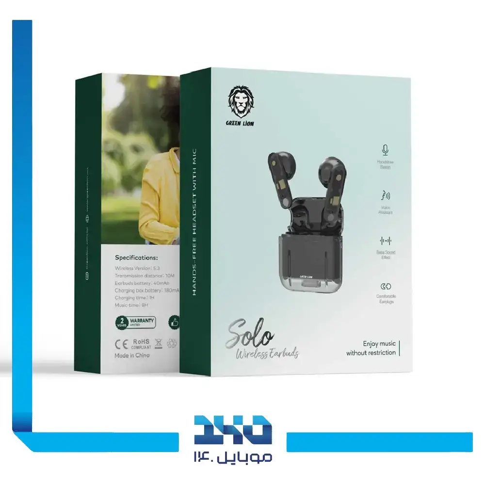هندزفری بلوتوثی گرین لاین مدل Solo Wireless Earbuds