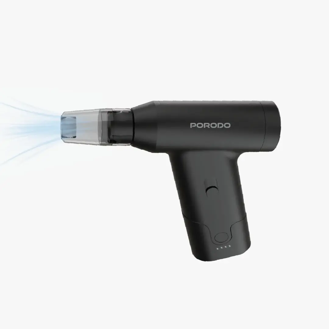 فن توربو جت و مکنده شارژی 2 کاره پرودو لایف‌استایل مدل (PDLFST179BK) توان 160 وات