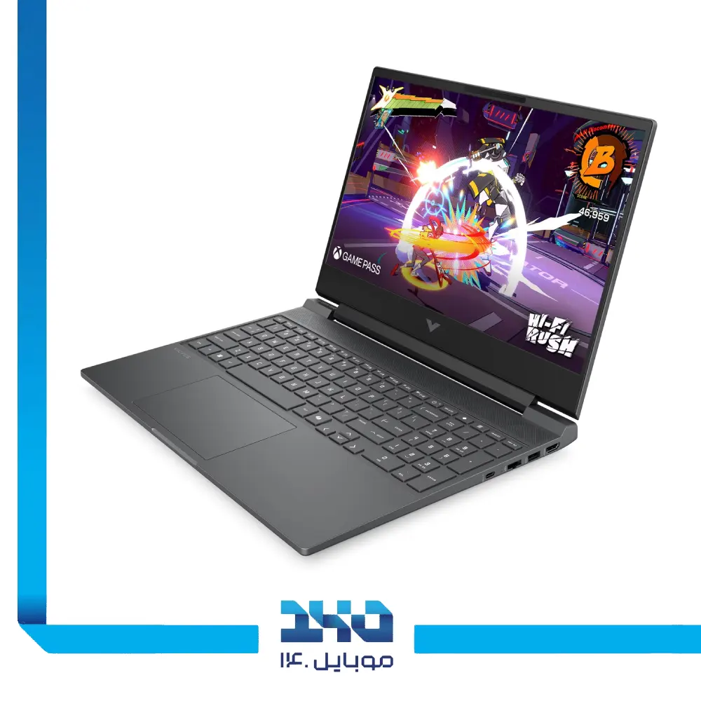 لپ تاپ 15.6 اینچ اچ‌ پی مدل Victus 15 fa2701wm i5-13420H-16GB-512GB-RTX 4050