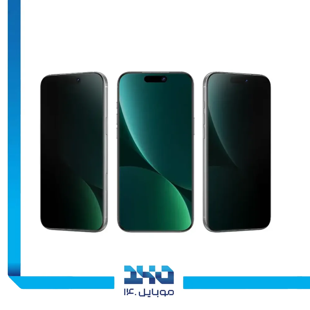 گلس پرایوسی 3D گوشی آیفون 17 گرین لاین مدل Picasso