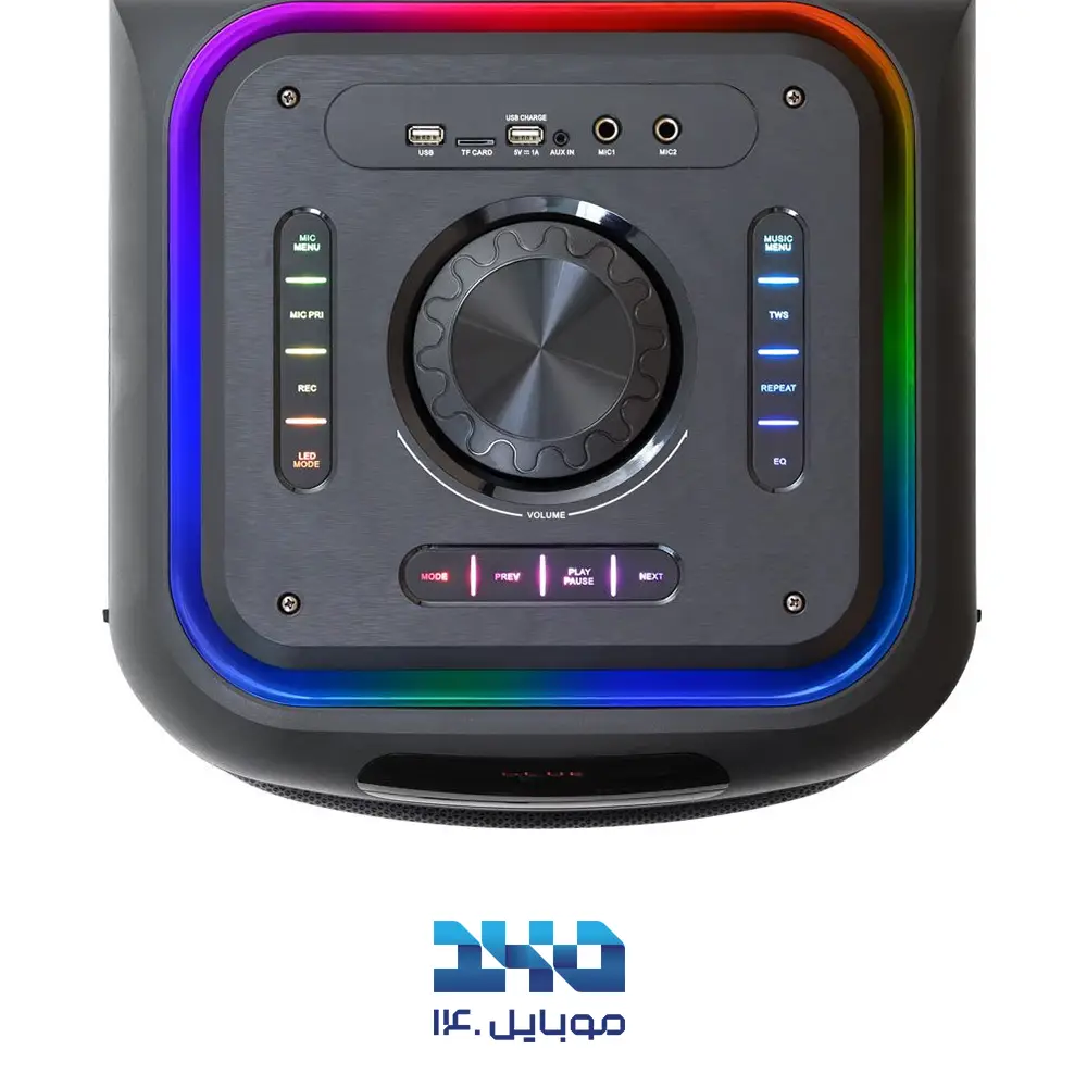 ست اسپیکر بلوتوثی ایستاده تسکو مدل TS 2097 با میکروفون بی‌سیم