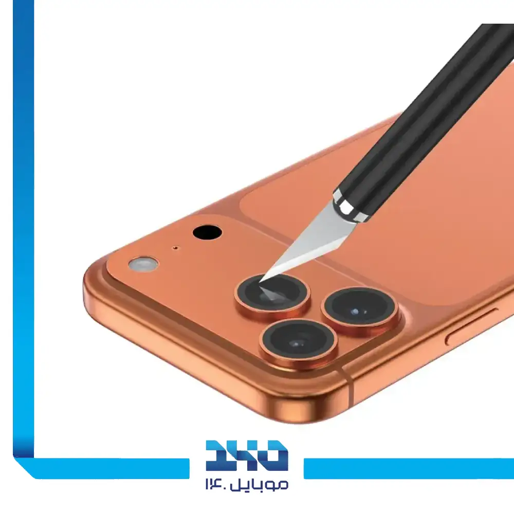 محافظ لنز آیفون 17 پرومکس گرین لاین مدل Kanzen