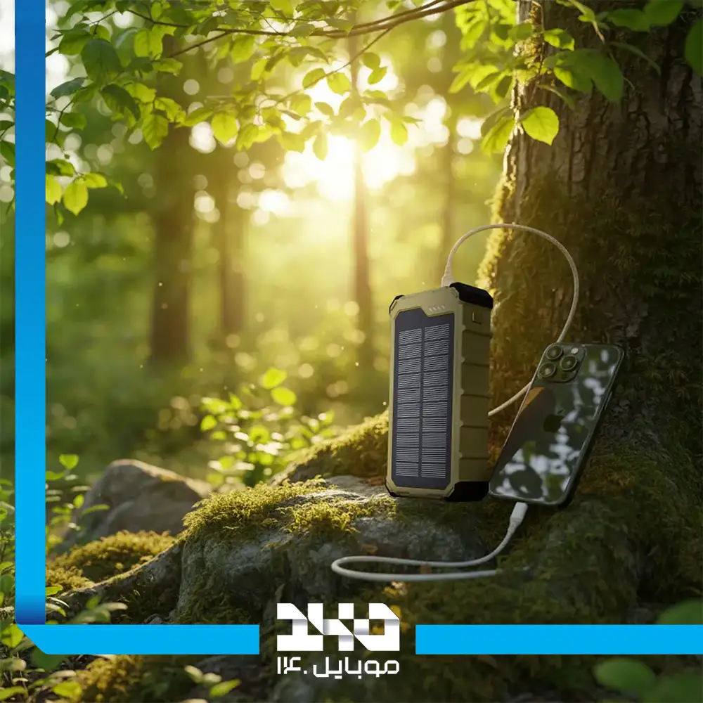 پاوربانک پاورولوژی 20000mAh مدل Solara