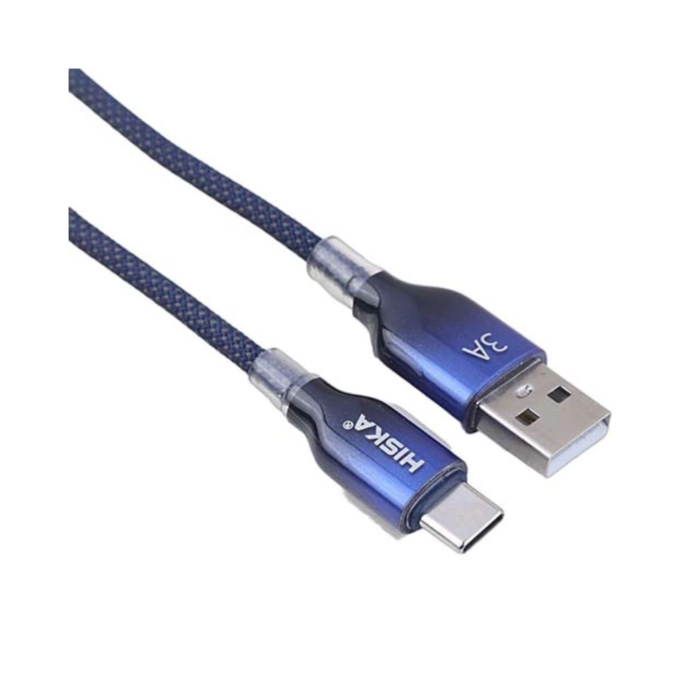 کابل شارژ USB-A به تایپ سی هیسکا مدل LX-911 AC