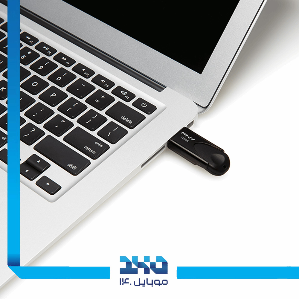 فلش مموری پی ان وای مدل Attache 4 ظرفیت 128 گیگابایت با رابط USB 2.0