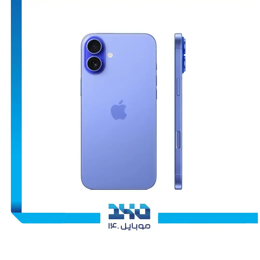 گوشی موبایل اپل مدل iPhone 16 ظرفیت 256 گیگابایت رم 8 گیگابایت - نان اکتیو | پارت نامبر ZA/A