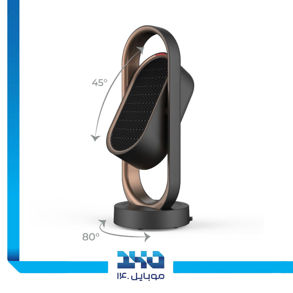 بخاری برقی فن دار گرین لاین مدل Heater Power - به همراه ریموت کنترل