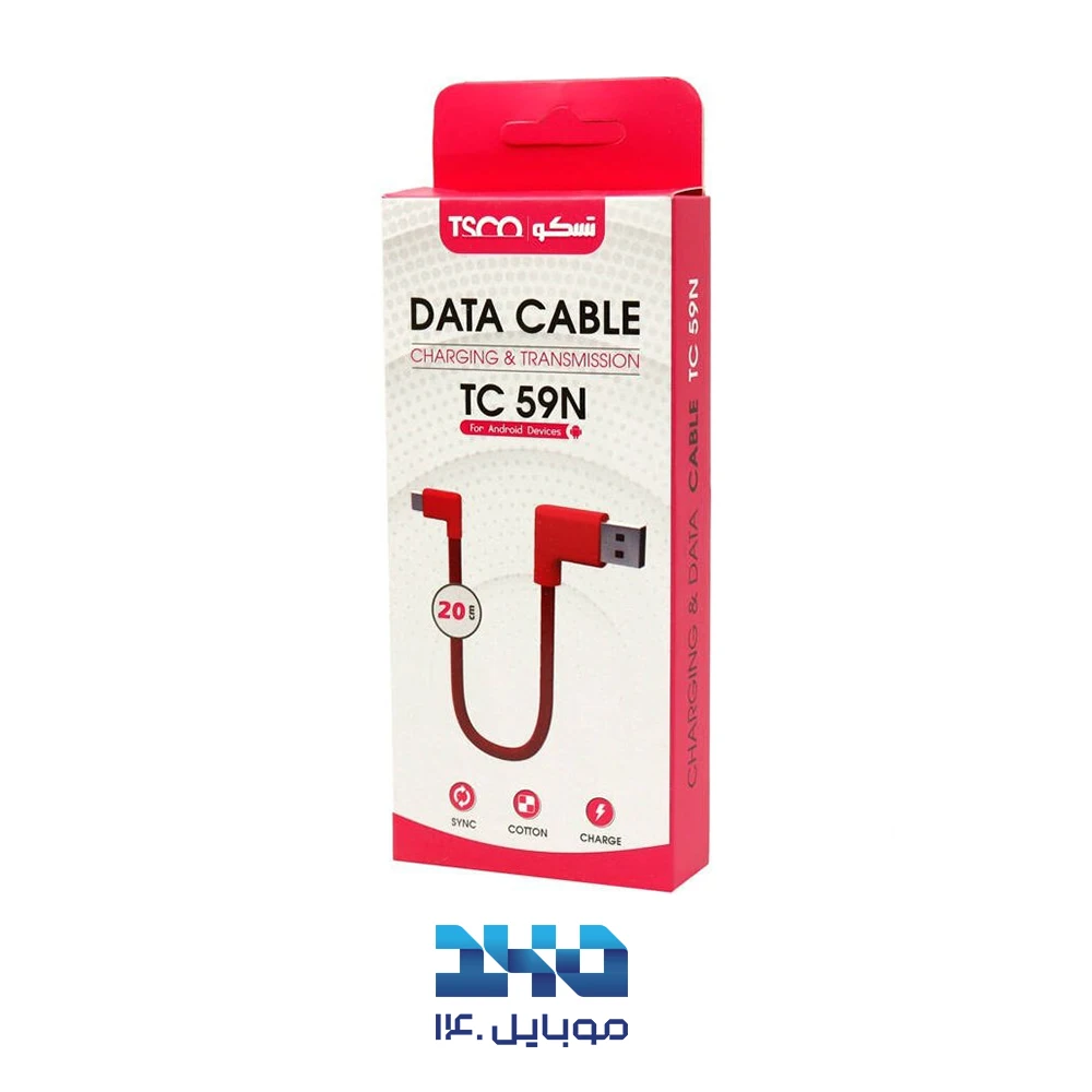 کابل USB به Micro USB تسکو مدل TC 59N Mini