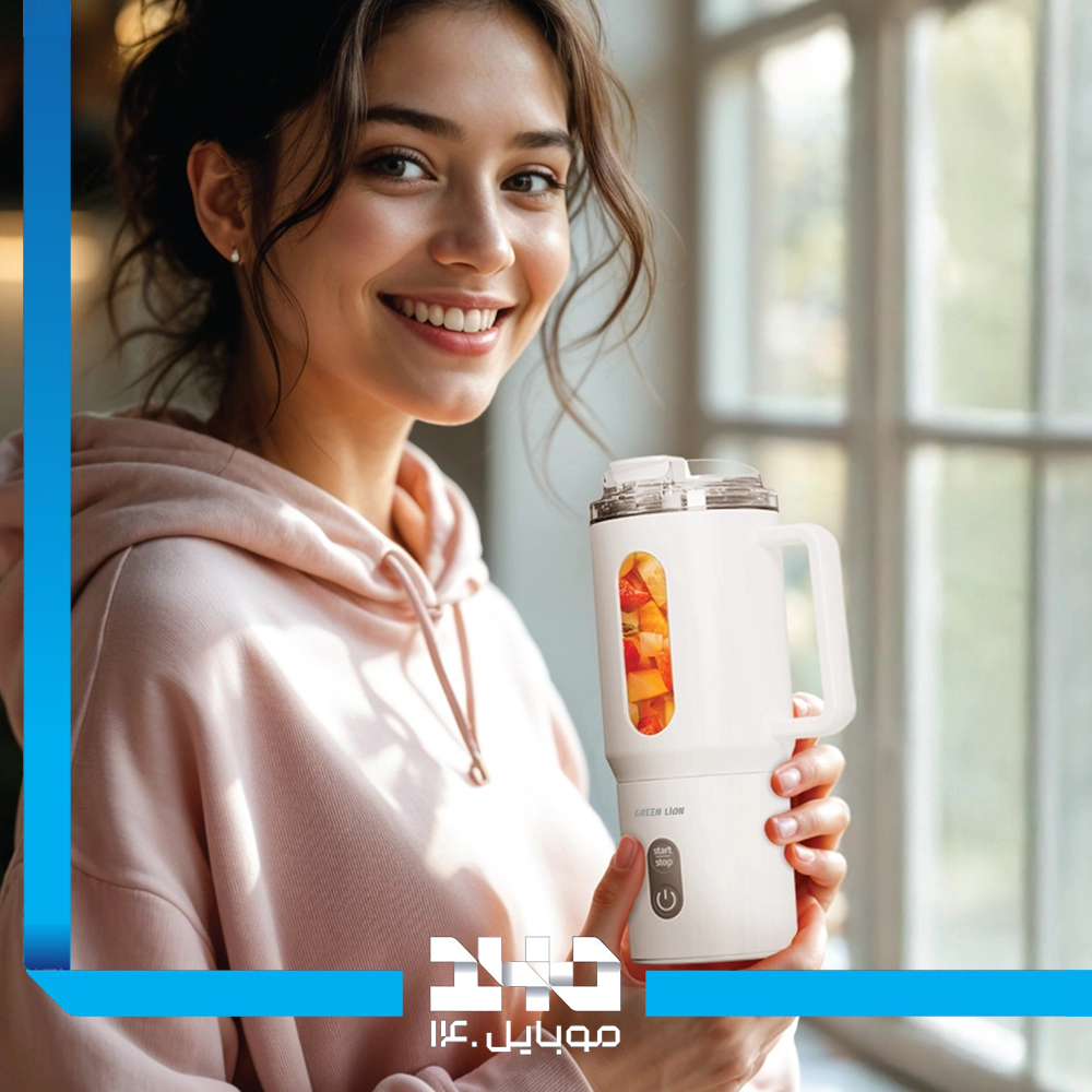 مخلوط کن شارژی گرین لاین مدل GL-JU16 ظرفیت 500 میلی لیتر