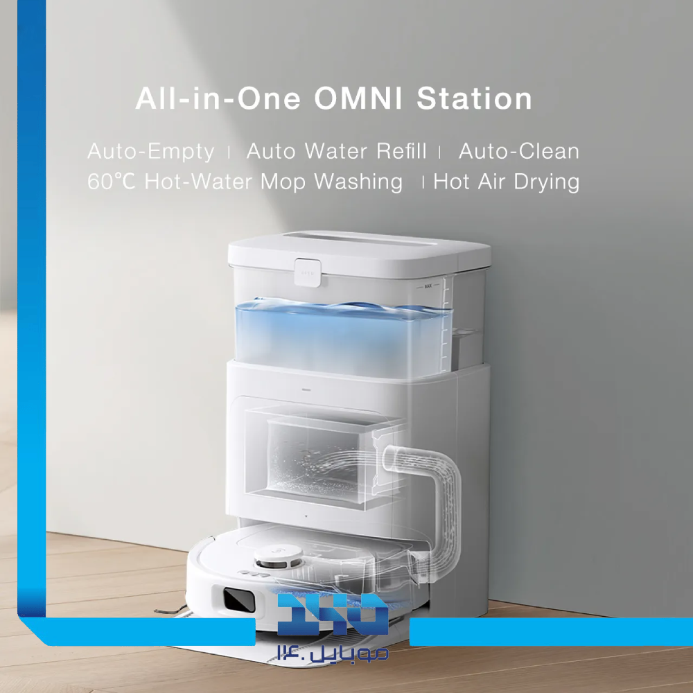 جارو رباتیک اکووکس مدل DEEBOT N30 PRO OMNI