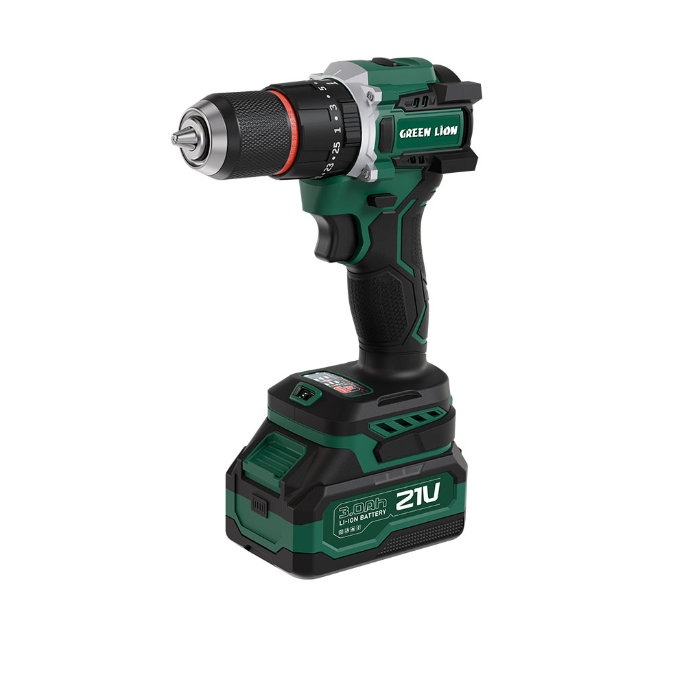 دریل شارژی چکشی گرین لاین مدل (GD-16) Pro Drive