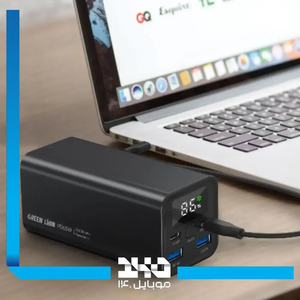 پاور بانک گرین لاین 20000 mAh مدل GNTB20KPBBK