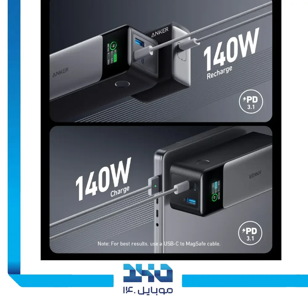 پاور بانک انکر 24000 mAh مدل A1289 737