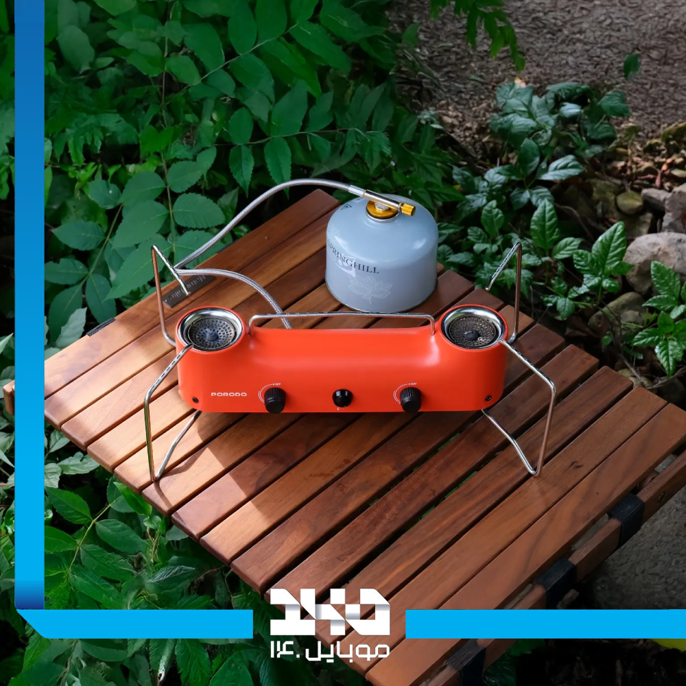 اجاق گاز دو شعله کمپینگ پرودو مدل PDLFSTJY02OR