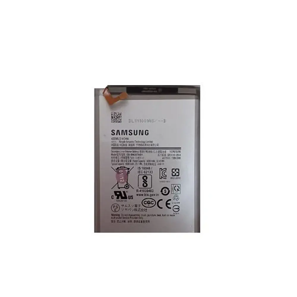 باتری گوشی سامسونگ گلکسی M12 ظرفیت 5000 میلی‌آمپر مدل (EB-BA217ABY) | اصل