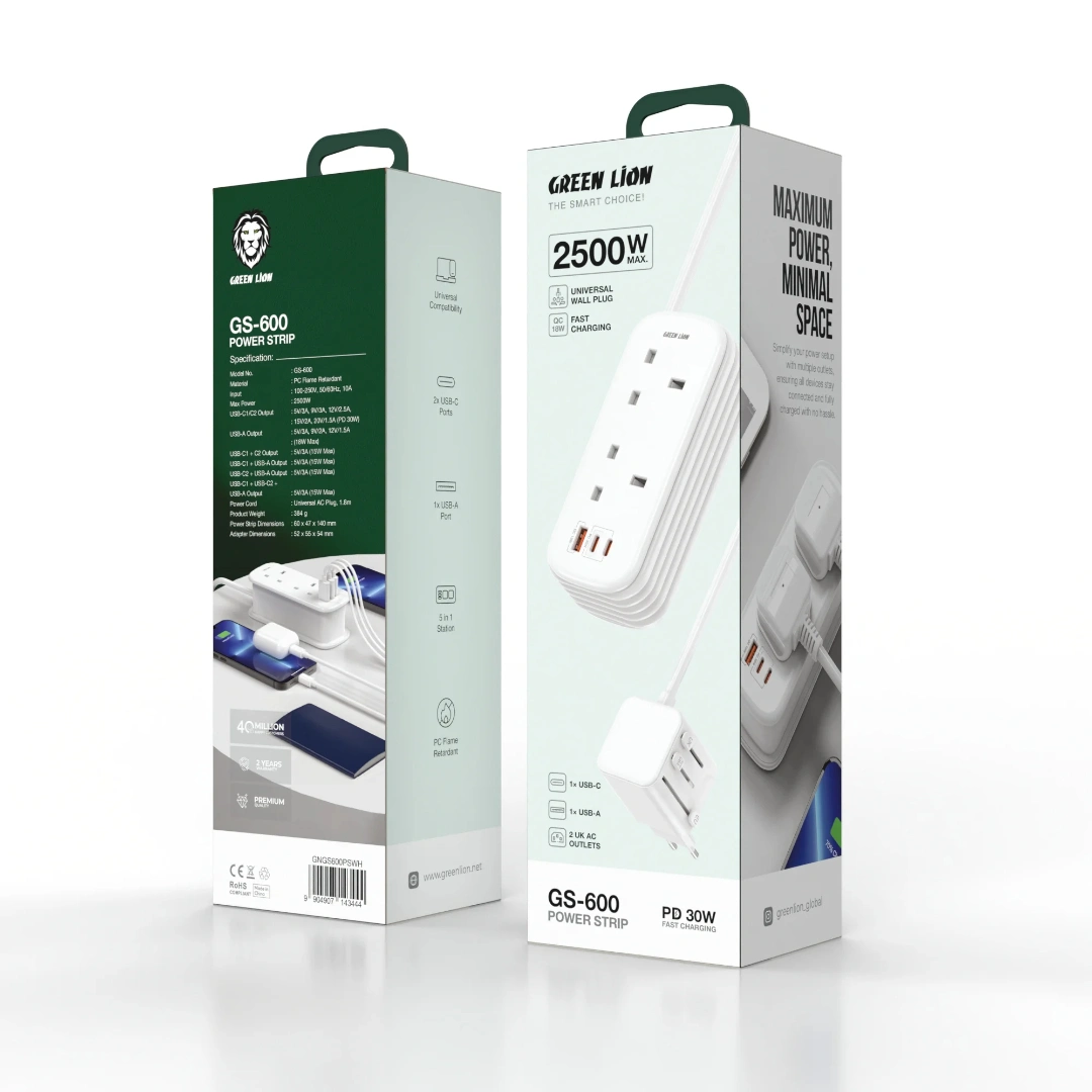 چند راهی برق گرین لاین مدل (GS-600)