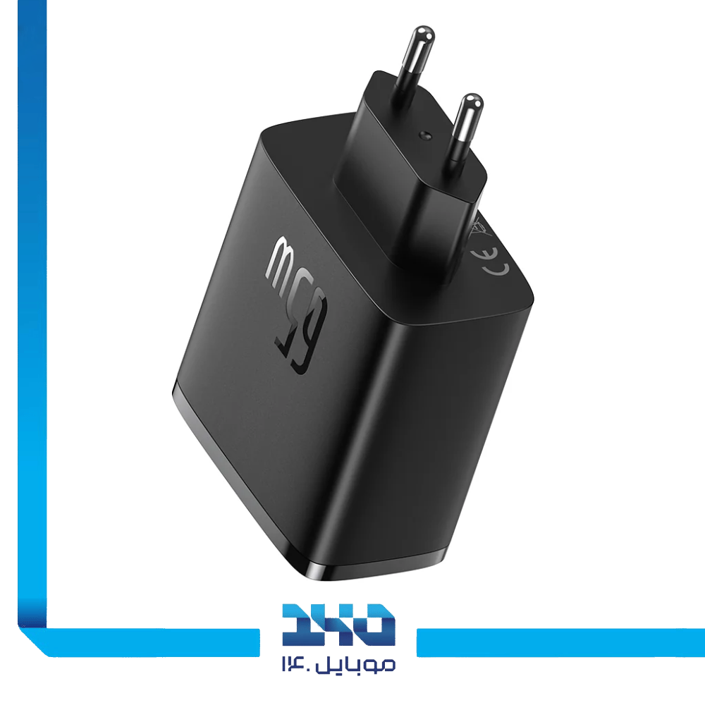 شارژر دیواری 65 وات بیسوس مدل Cube Pro