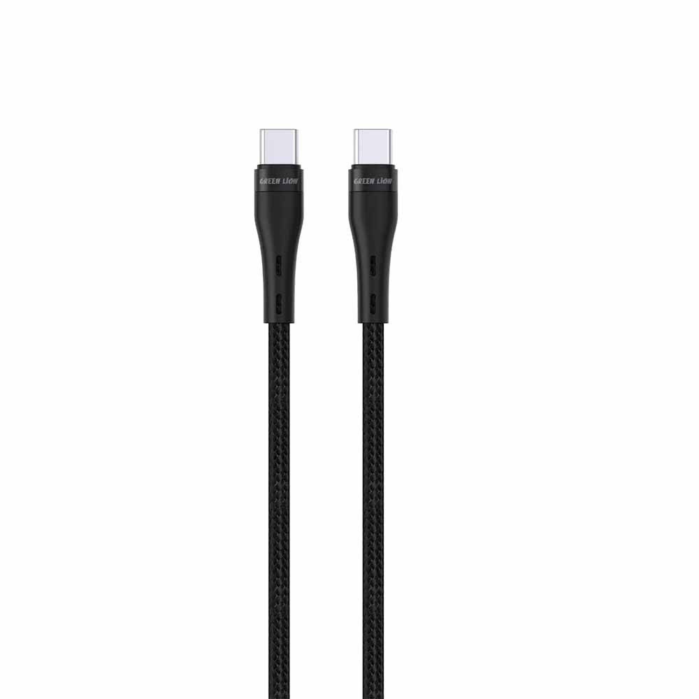 کابل USB-C به USB-C بافته‌شده گرین لاین