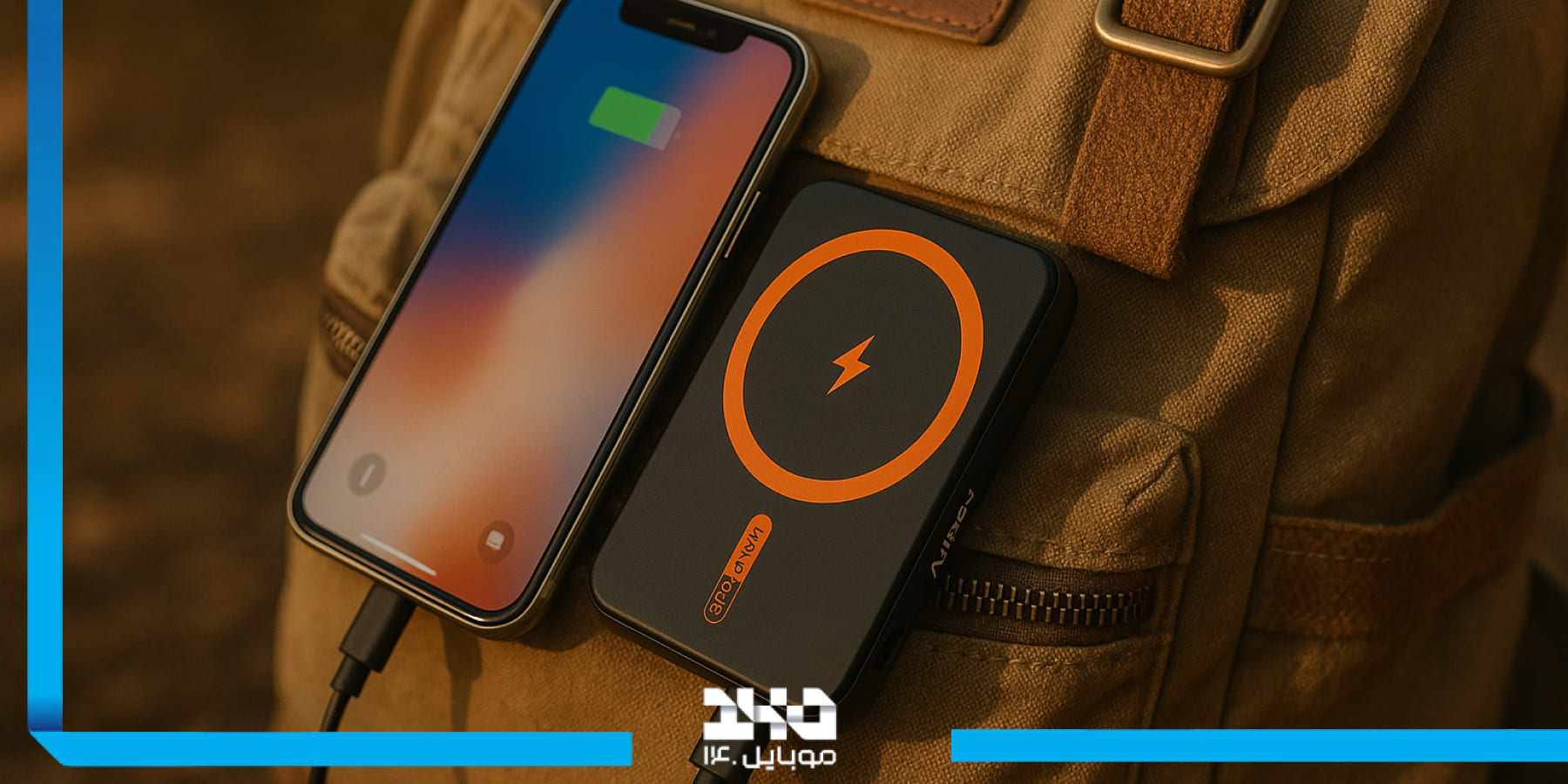 پاوربانک آمایا مدل APB-W17 ظرفیت 5000 میلی آمپر