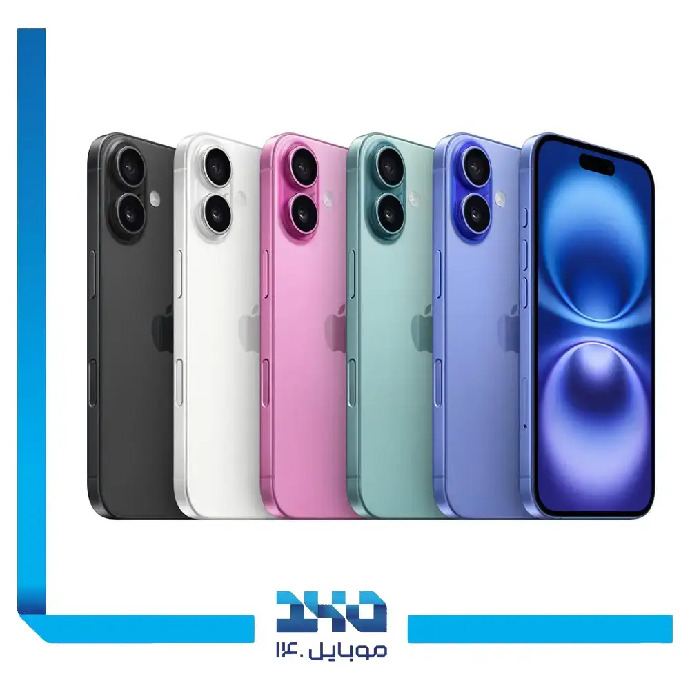 گوشی موبایل اپل مدل iPhone 16 ظرفیت 128 گیگابایت رم 8 گیگابایت - نان اکتیو | پارت نامبر CH/A