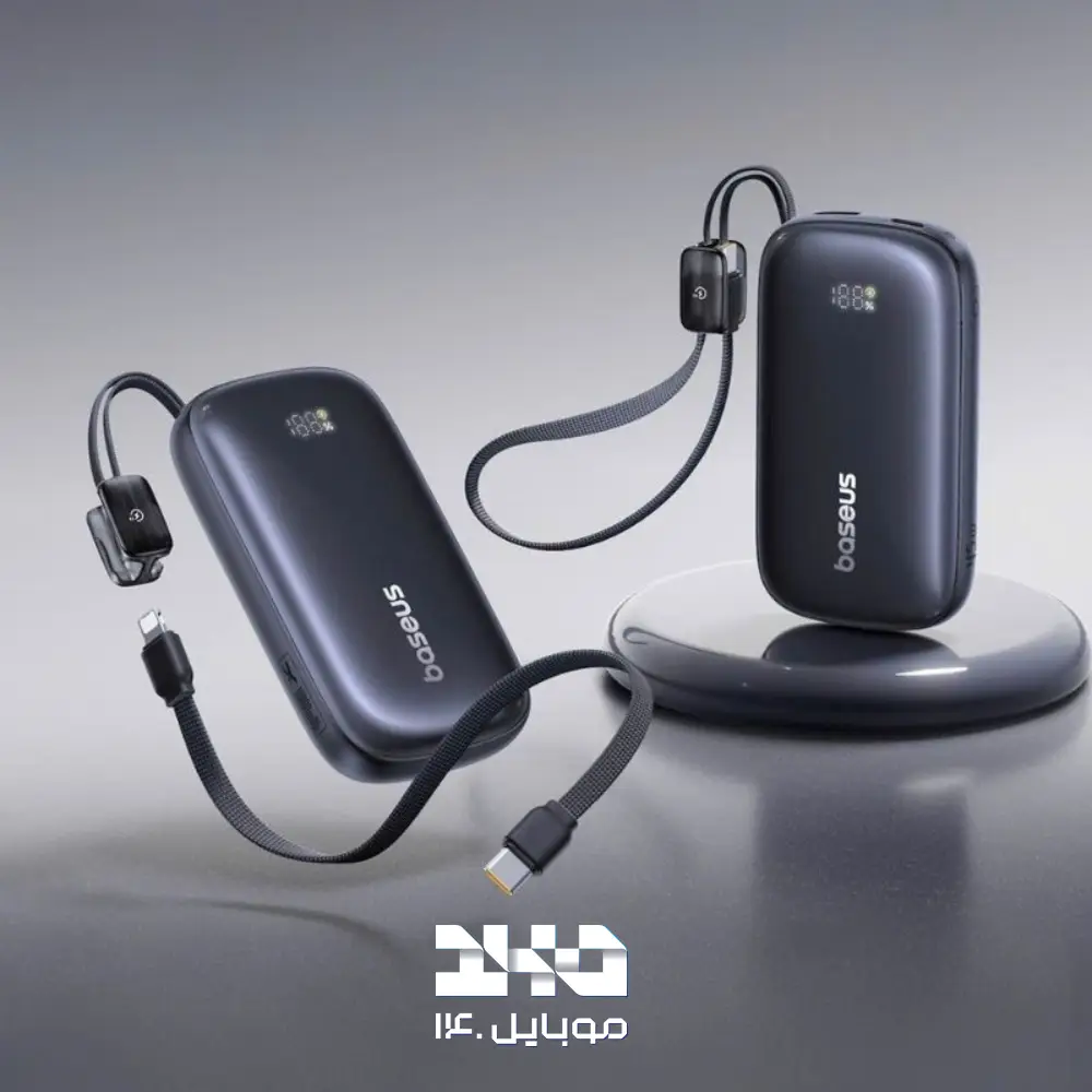 پاوربانک بیسوس 10000mAh مدل EnerFill FC21 Qpow 3