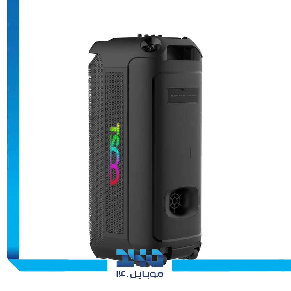 اسپیکر چمدانی بلوتوثی قابل حمل تسکو مدل (TS 1923) با میکروفون