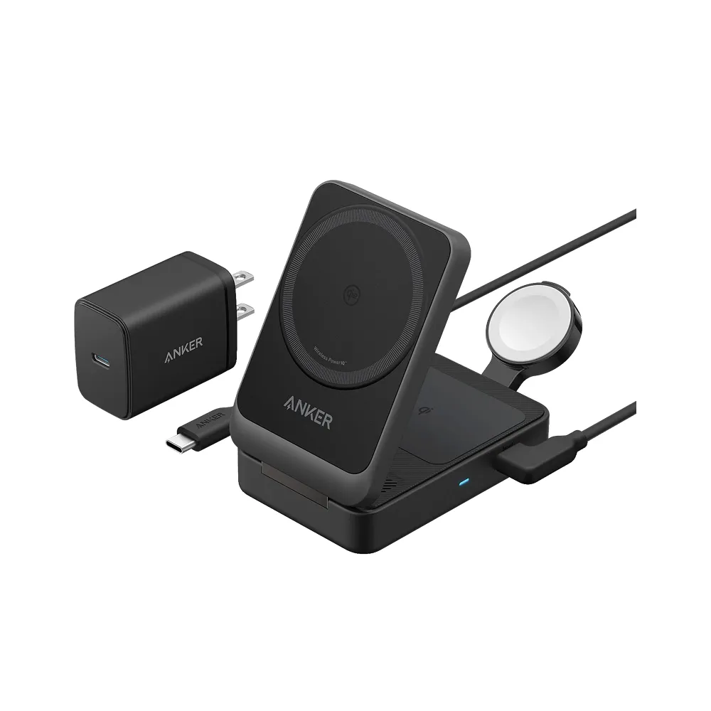 شارژر بی سیم 3 در 1 انکر مدل MagGo B2557