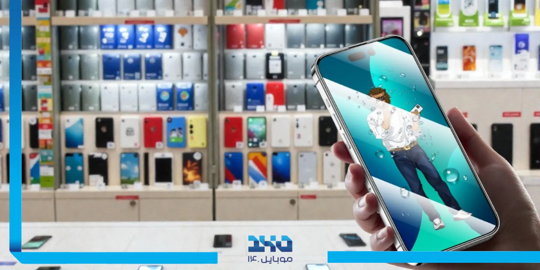 معرفی گلس تمام صفحه شفاف گوشی آیفون 14 پلاس گرین لاین 9H Steve