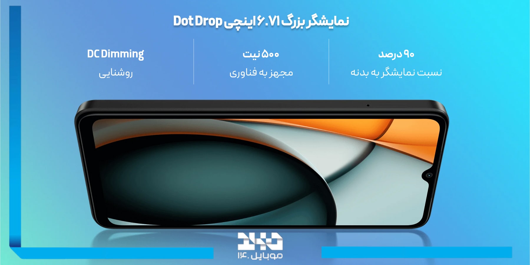 صفحه نمایش ردمی A3