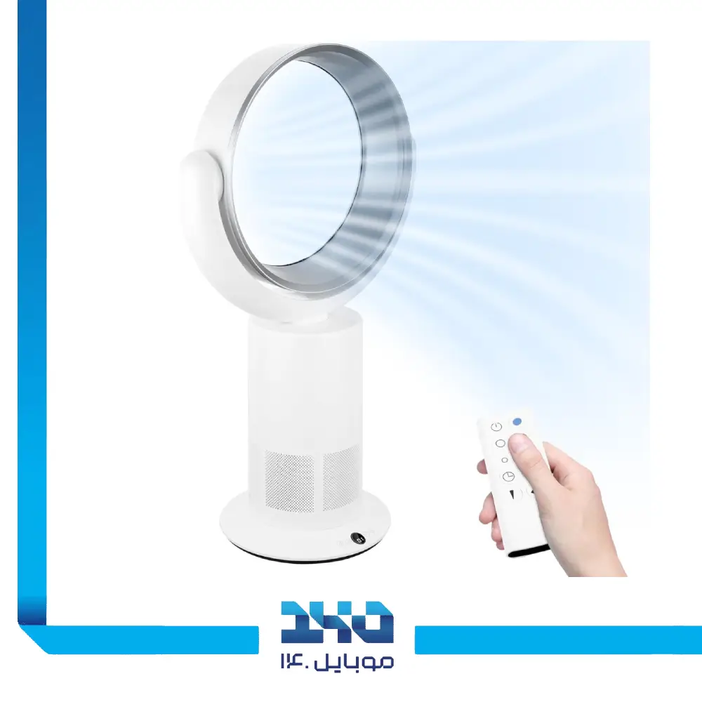 پنکه رو میزی گرین لاین مدل Air Ring Cooler Electric Bladeless