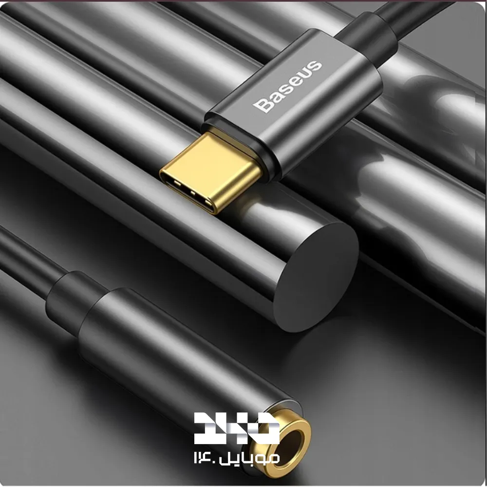 مبدل USB-C به AUX بیسوس مدل CATL54-01