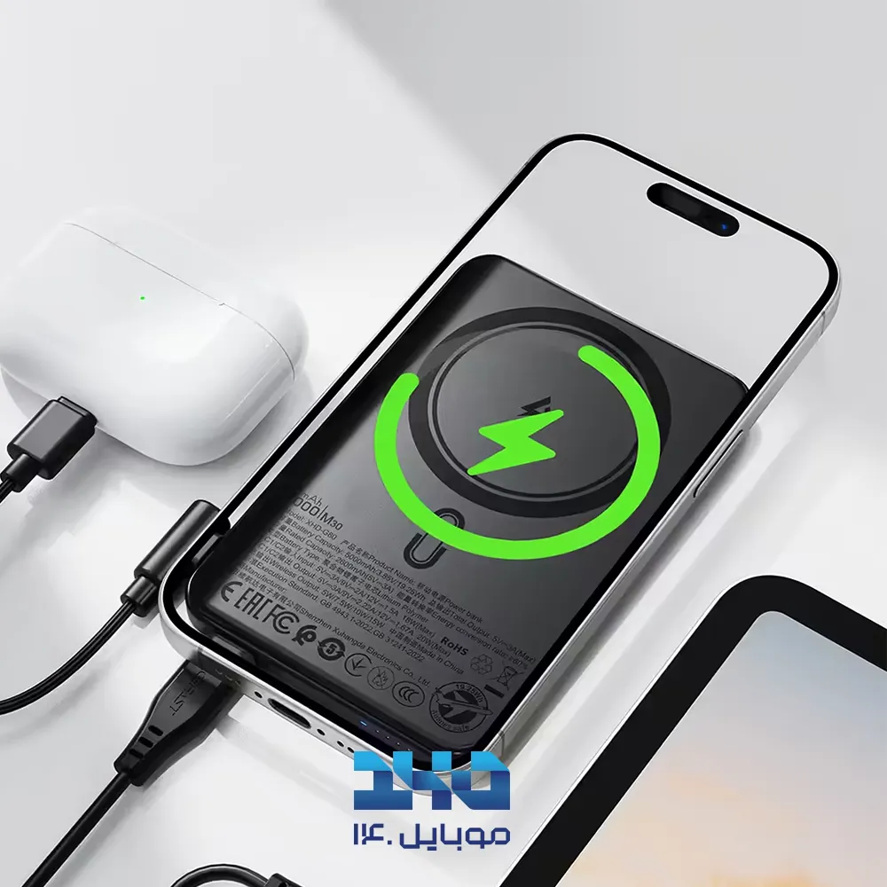 پاوربانک ایس فست 5000mAh مدل M30