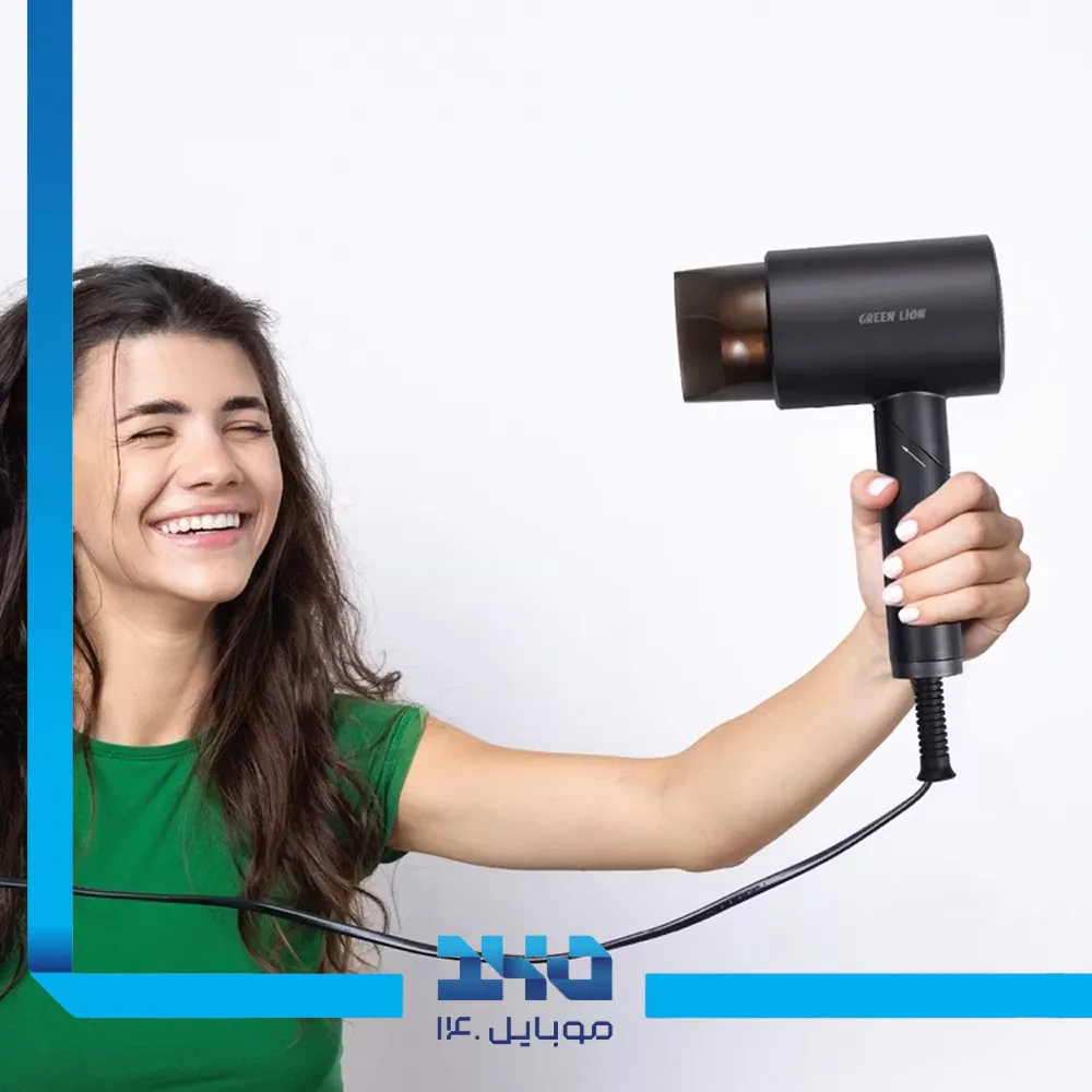 سشوار گرین لاین مدل Foldable Hair Dryer Lite 1200W