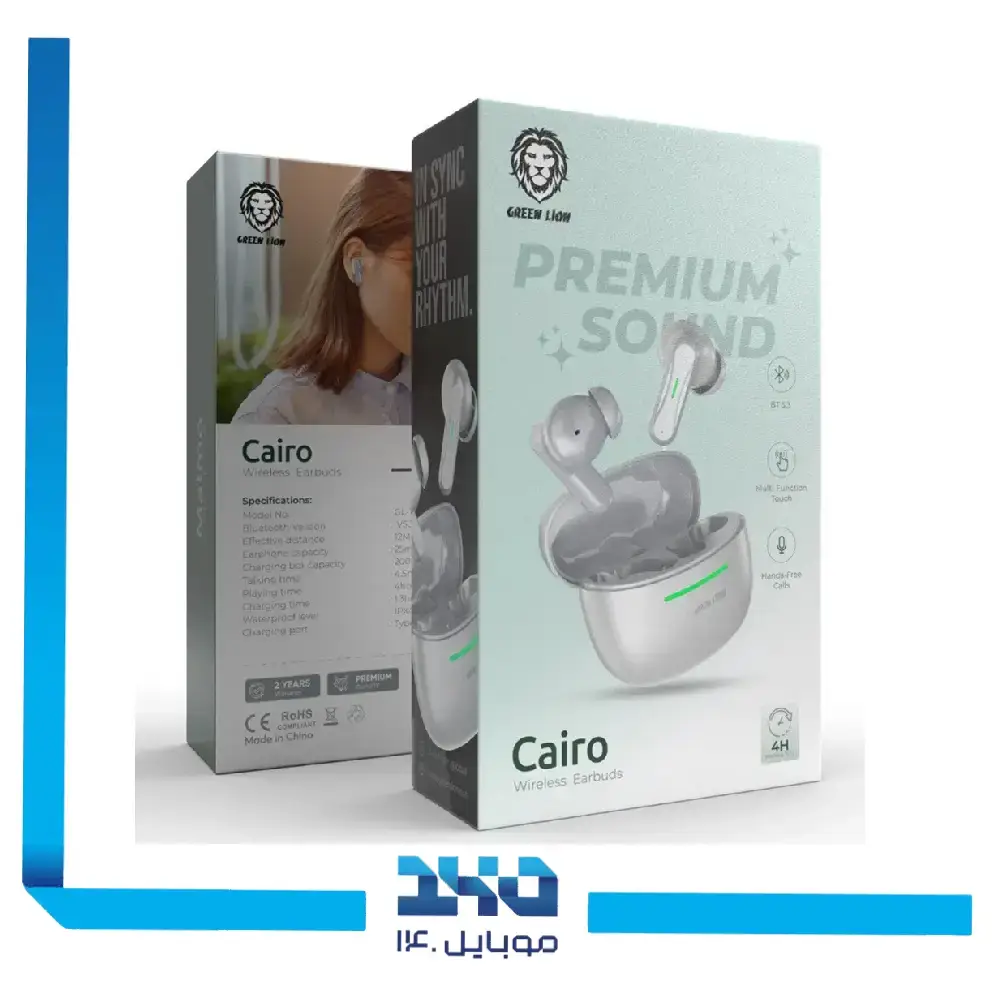 هندزفری بلوتوثی گرین لاین مدل Cairo Wireless Earbuds