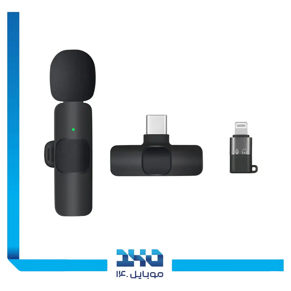 میکروفون یقه‌ای مدل Wireless K8