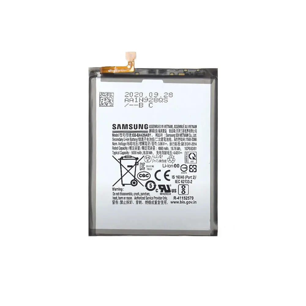 باتری گوشی سامسونگ گلکسی M62 ظرفیت 7000 میلی‌آمپر مدل (EB-BM415ABY) | اصل